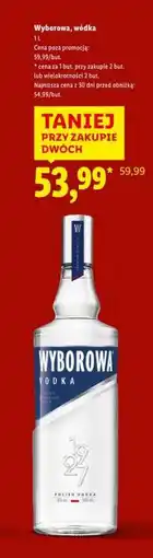 Lidl WYBOROWA Wódka oferta
