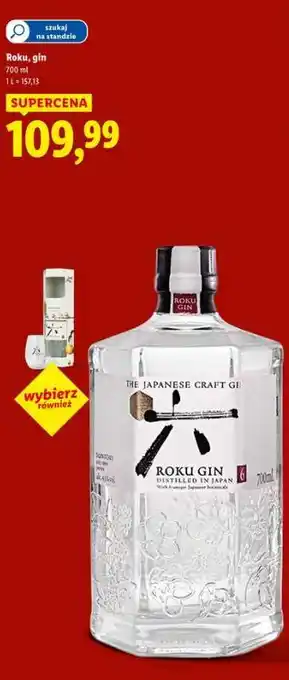 Lidl ROKU GIN oferta