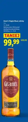 Lidl Grant's Tripple Wood, Whisky oferta