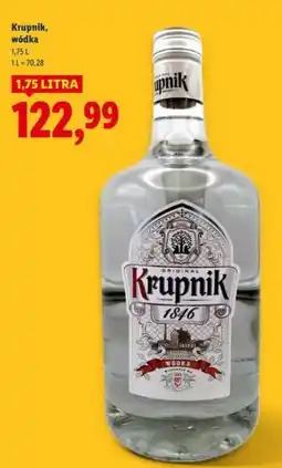 Lidl KRUPNIK Wodka oferta