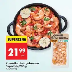 Biedronka Krewetka biała gotowana Superfish, 200 g oferta