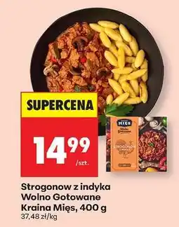 Biedronka Strogonow z indyka Wolno Gotowane Kraina Mięs, 400 g oferta