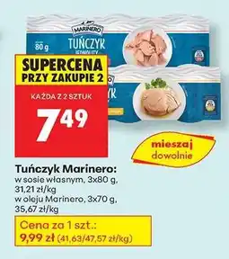 Biedronka Tuńczyk Marinero oferta