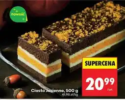Biedronka Ciasto Jesienne, 500 g oferta