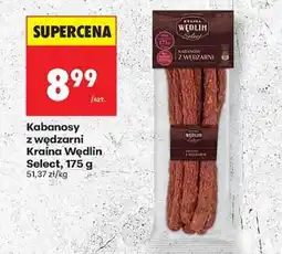 Biedronka Kabanosy z wędzarni Kraina Wędlin Select , 175 g oferta