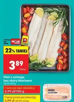 Biedronka Filet z mintaja bez skóry Marinero oferta