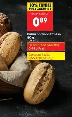 Biedronka bułka poranna fitness , 80 g oferta