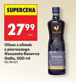 Biedronka Oliwa z oliwek z pierwszego tłoczenia Reserva Gallo 500 ml oferta