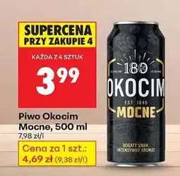 Biedronka Piwo Okocim Mocne, 500 ml oferta