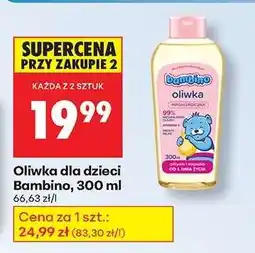 Biedronka Oliwka dla dzieci Bambino, 300 ml oferta