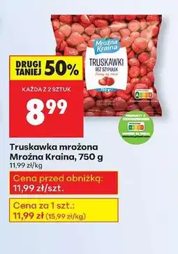 Biedronka Truskawka mrożona Mroźna Kraina, 750 g oferta
