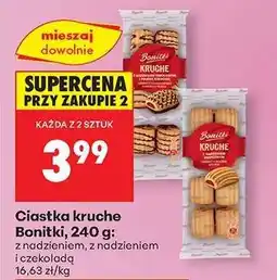 Biedronka Ciastka kruche Bonitki, 240 g oferta