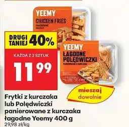 Biedronka YEEMY ŁAGODNE POLĘDWICZKI oferta