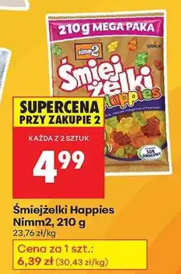 Biedronka Śmieżelki Happies Nimm2, 210 g oferta