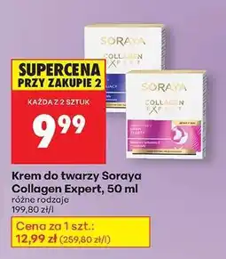 Biedronka Krem do twarzy Soraya Collagen Expert 50 ml oferta