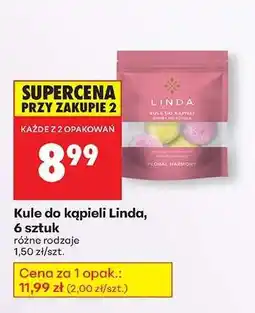 Biedronka Kule do kąpieli Linda, 6 sztuk oferta