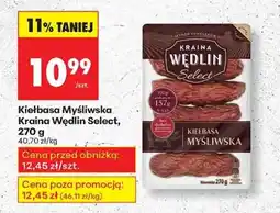 Biedronka Kiełbasa Myśliwska Kraina Wędlin Select, 270 g oferta