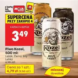 Biedronka Piwo Kozel, 500 ml oferta