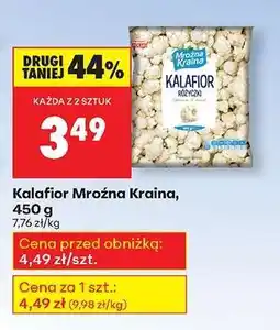 Biedronka Kalafior Mroźna Kraina , 450 g oferta