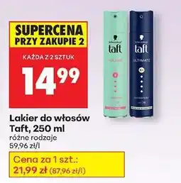 Biedronka Lakier do włosów Taft, 250 ml oferta