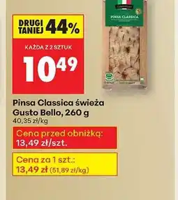 Biedronka Pinsa Classica świeża Gusto Bello, 260 g oferta