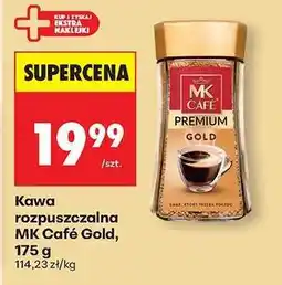 Biedronka Kawa rozpuszczalna MK Café Gold 175 g oferta