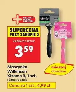 Biedronka Maszynka Wilkinson Xtreme 3, 1 szt oferta