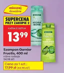 Biedronka Szampon Garnier Fructis 400 ml oferta