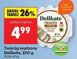 Biedronka Twaróg wędzony Delikate, 250 g oferta