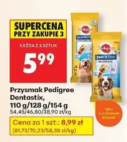 Biedronka Przysmak Pedigree Dentastix, 110 g/128 g/154 g oferta