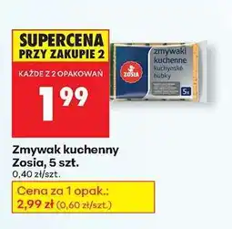 Biedronka Zmywak kuchenny Zosia, 5 szt oferta