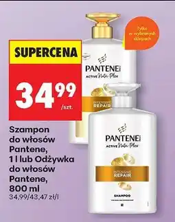 Biedronka Szampon do włosów Pantene, 1 l lub Odżywka do włosów Pantene, 800 ml oferta