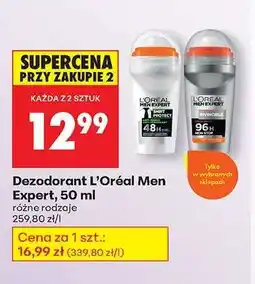 Biedronka Dezodorant L'Oreal Men Expert, 50 ml oferta