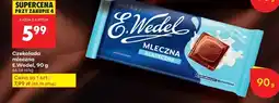 Biedronka Czekolada mleczna E.Wedel, 90 g oferta