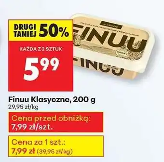 Biedronka Finuu Klasyczne, 200 g oferta