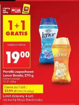 Biedronka Perełki zapachowe Lenor Beads, 270 g oferta