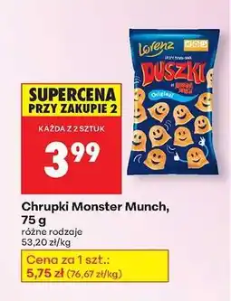 Biedronka Chrupki Monster Munch, 75 g oferta