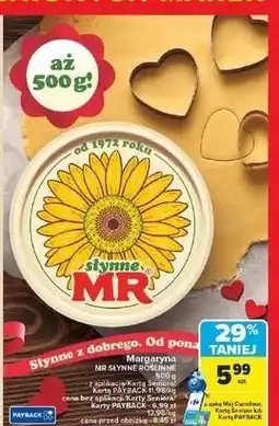 Carrefour Margaryna Mr Słynne oferta