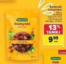 Carrefour Rodzynki sułtańskie Bakalland oferta