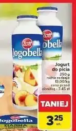 Carrefour Jogurt brzoskwinia Zott Jogobella oferta