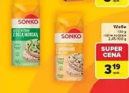 Carrefour Wafle cienkie jaglane z nasionami chia Sonko oferta