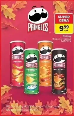 Carrefour Chipsy hot & spicy Pringles oferta