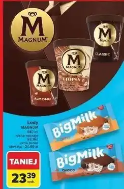 Carrefour Lody utopia Algida Magnum oferta