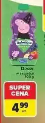 Carrefour Mus jagody i jabłka z bananem peppa pig Bobovita oferta