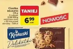 Carrefour Herbatniki delikatki czekoladowe Krakuski oferta