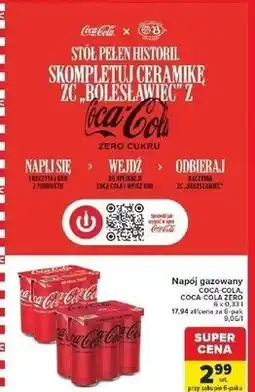 Carrefour Napój Coca-Cola Zero oferta