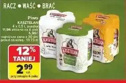 Carrefour Piwo Kasztelan Miodowe oferta