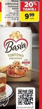 Carrefour Mąka tortowa orkiszowa typ 450 Basia oferta