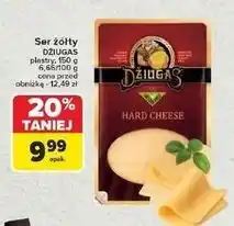 Carrefour Ser żółty dojrzewający Dziugas oferta