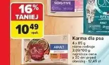 Carrefour Karma dla psa mini kurczak i wołowina Purina One oferta